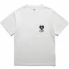 X-Girl T-Shirts & Long Sleeves HEART EMBROIDERY POCKET S/S TEE