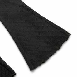 X-Girl LETTUCE EDGE FLARE EASY PANTS