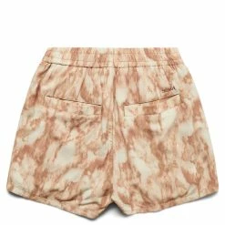 X-Girl MARBLE PRINT SHORT PANTS Bottoms