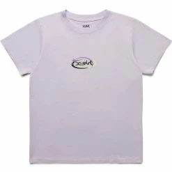 X-Girl T-Shirts & Long Sleeves STARS AND MILLS LOGO S/S GIRLS TEE